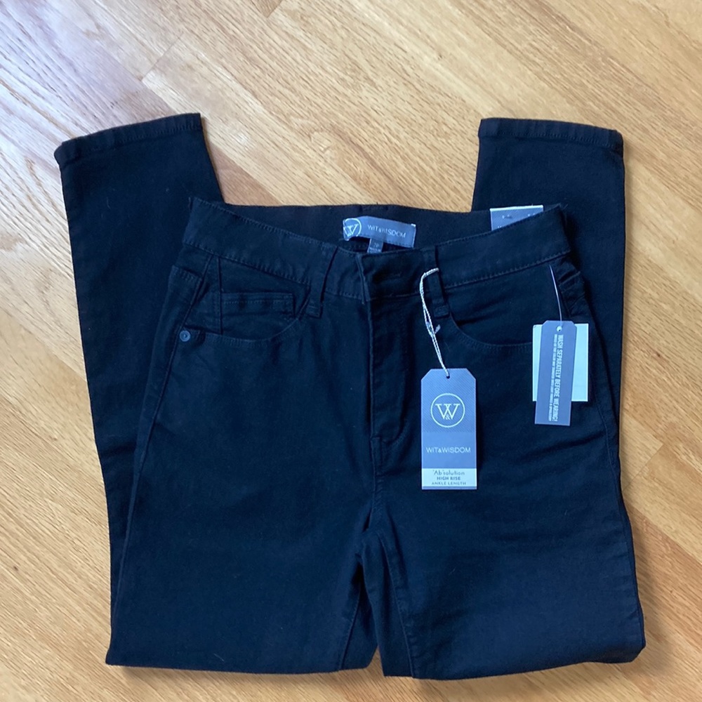 NWT Wit & Wisdom Absolution high rise ankle jeans